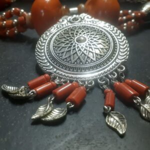 Amazigh Berber Louban Necklace Handmade Traditional Statement Jewelry