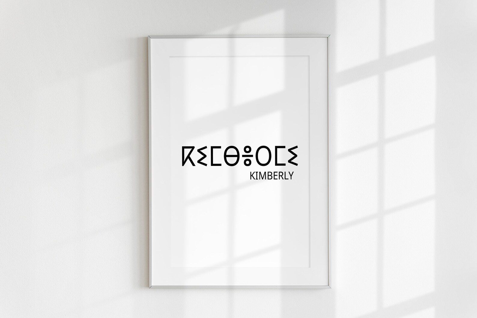 Amazigh Tifinagh Custom Name Digital Download Printable Wall Art