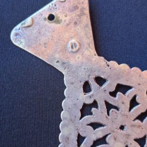 Floral Amazigh Silver Fibula Antique Brooch Constantine Style