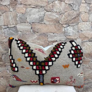 Tazenakht Berber Amazigh Cover One of a Kind Pillow