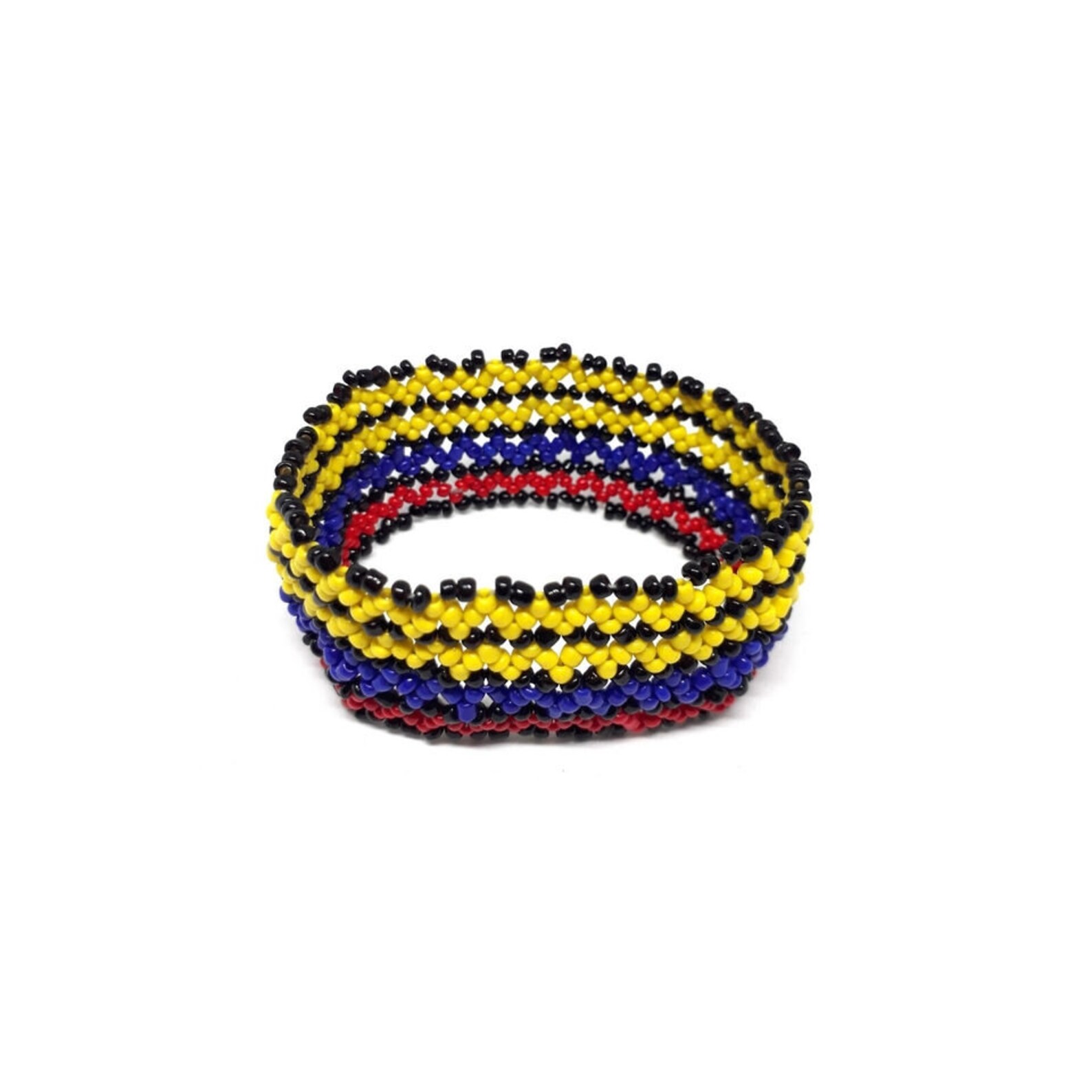 Amazigh Berber Mdejja Agate Bracelet with Anklet Chain Inspired Design