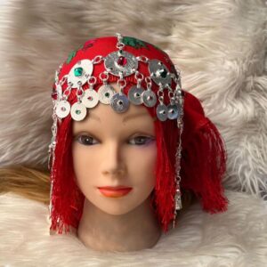 Amazigh Berber Handmade Headdress Inspired Cultural Tribal Headband