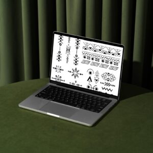 Amazigh Berber Kabyle Tattoo Symbols Digital Download Pattern Collection