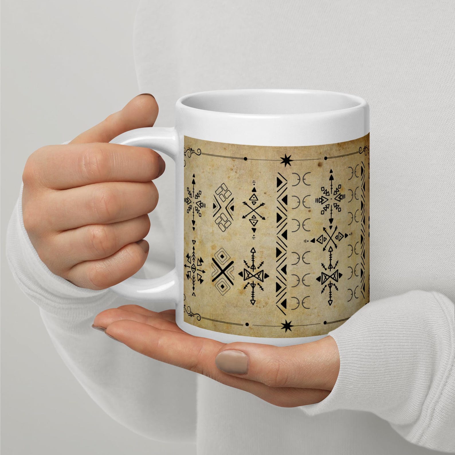 Amazigh Berber Kabyle Tifinagh Culture Mug with Your support