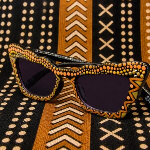 Amazigh Tittawin N Tiniri Hand Painted Desert Sunglasses Frames