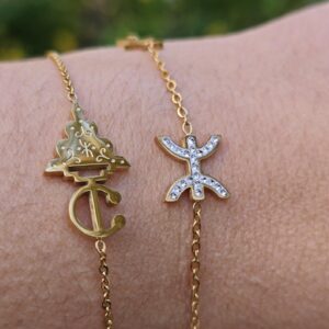 Amazigh Kabyle Berber Yaz Symbol Minimalist Jewelry Bracelet
