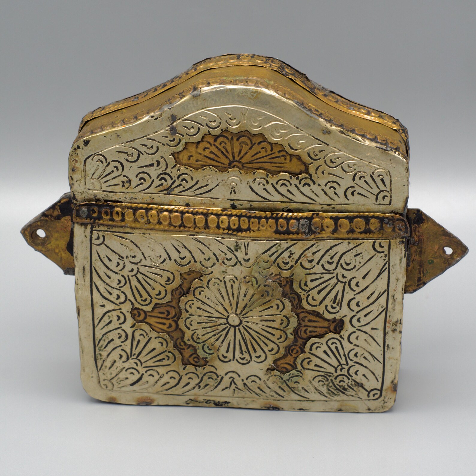 Antique Berber Amazigh Amulet Metalwork Magic Islamic Bag
