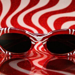 Amazigh ASLEM Fish Hand Painted Sunglasses Recycled Frames Wear