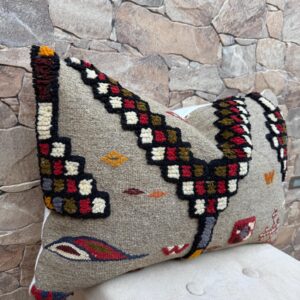 Tazenakht Berber Amazigh Cover One of a Kind Pillow
