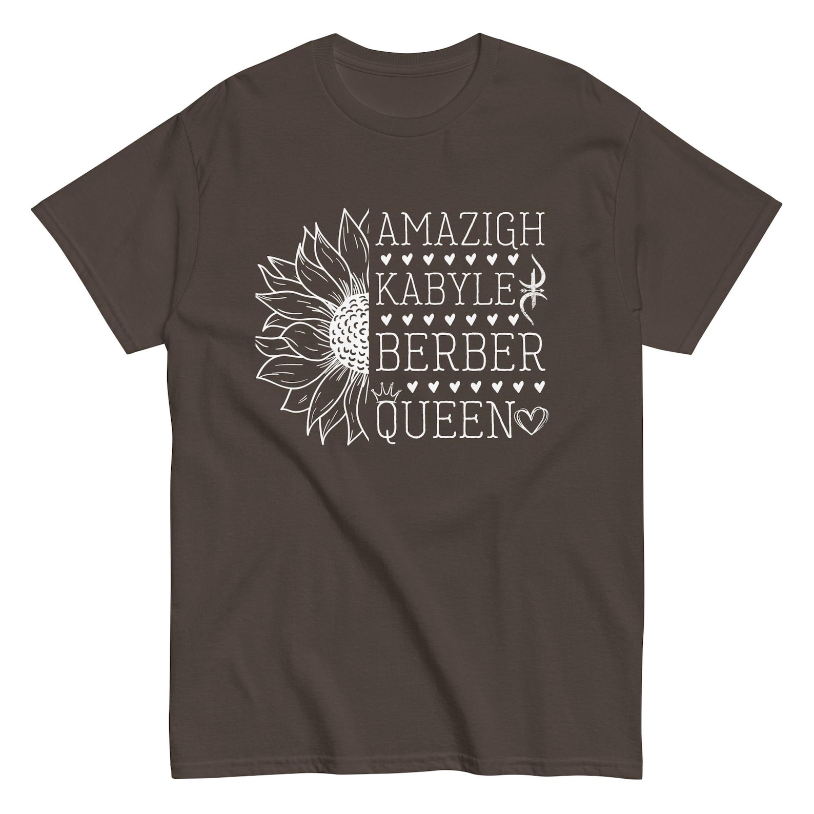 Amazigh Yaz Tifinagh Kabyle Berber Symbol Graphic T-Shirt