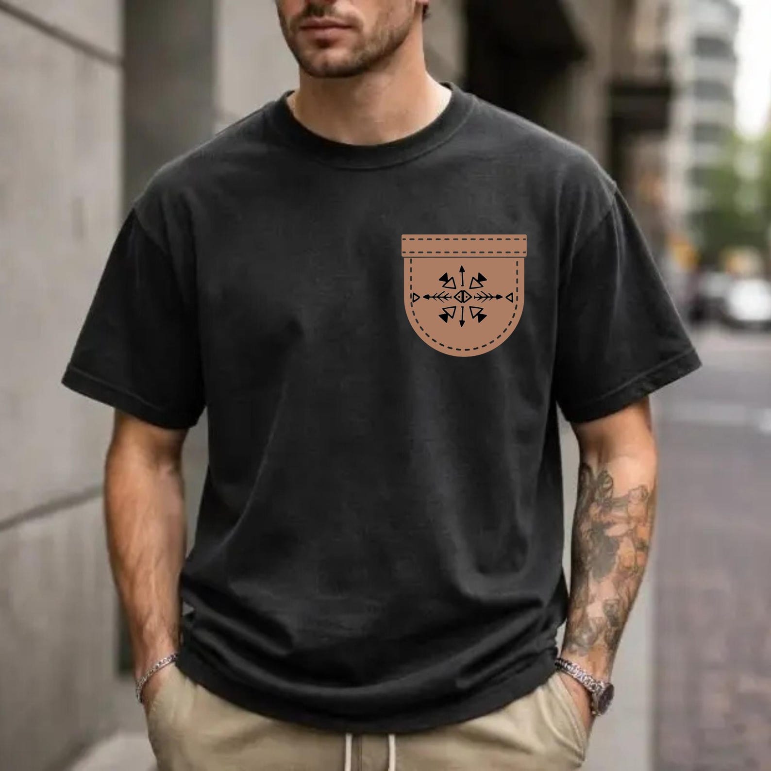 Amazigh Berber Yaz Symbol Tifinagh Kabyle Design Shirt