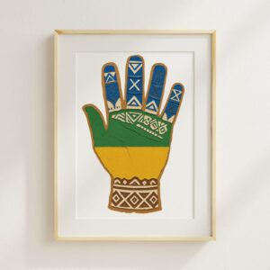 Amazigh Khamsa Berber Digital Clipart PNG JPG Download Design