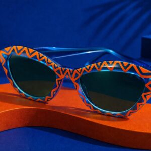 Amazigh Tuareg AMAN N TENERE Hand Painted Sunglasses Wear