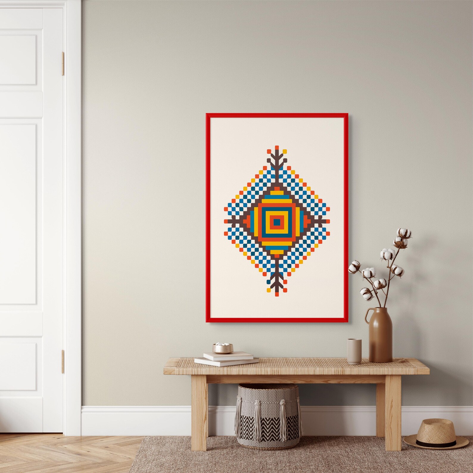 Amazigh Yaz Symbol Freedom Poster Printable Wall Art Download