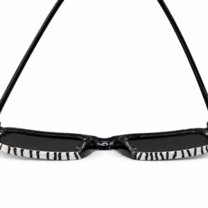 Amazigh AMƔIUD Zebra Hand Painted Sunglasses UV400 Cat 3 Frames