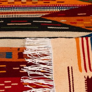 Amazigh Taznakht Abstract Berber Geometric Tribal Boho Rug