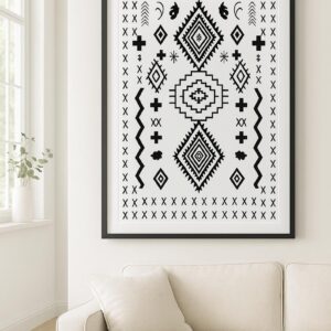 Amazigh Yaz Symbol Poster Digital Download Printable Artwork