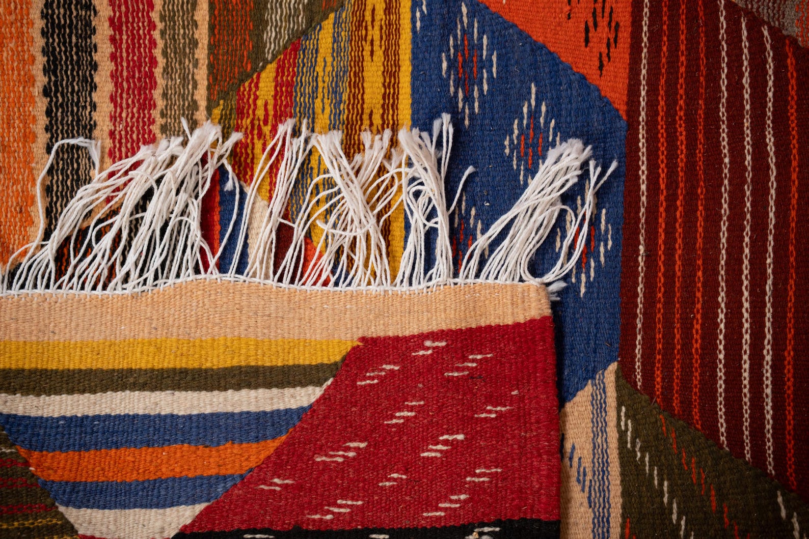 Amazigh Taznakht Geometric Berber Tribal Boho Area Rug