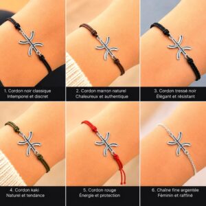Amazigh Yaz Symbol Heart Bracelet Kabyle Berber Jewelry