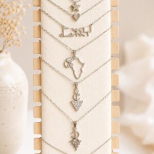 Amazigh Tifinagh Necklace Collection With Choix Berber Designs