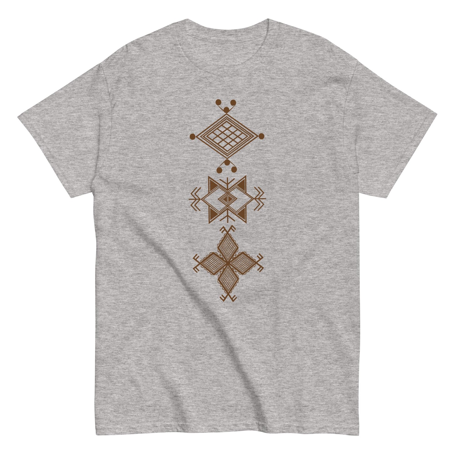Berber Amazigh Yaz Tifinagh Symbol Heritage T-Shirt Design