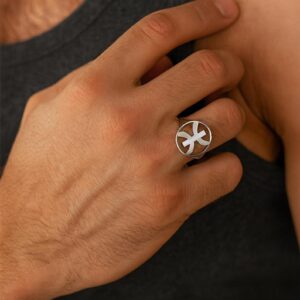 Amazigh Berber Yaz Tifinagh Kabyle Ring Symbol Design