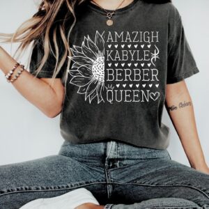 Amazigh Yaz Tifinagh Kabyle Berber Symbol Graphic T-Shirt