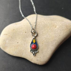 Amazigh Kabyle Berber Stainless Steel Pendant Modern Necklace
