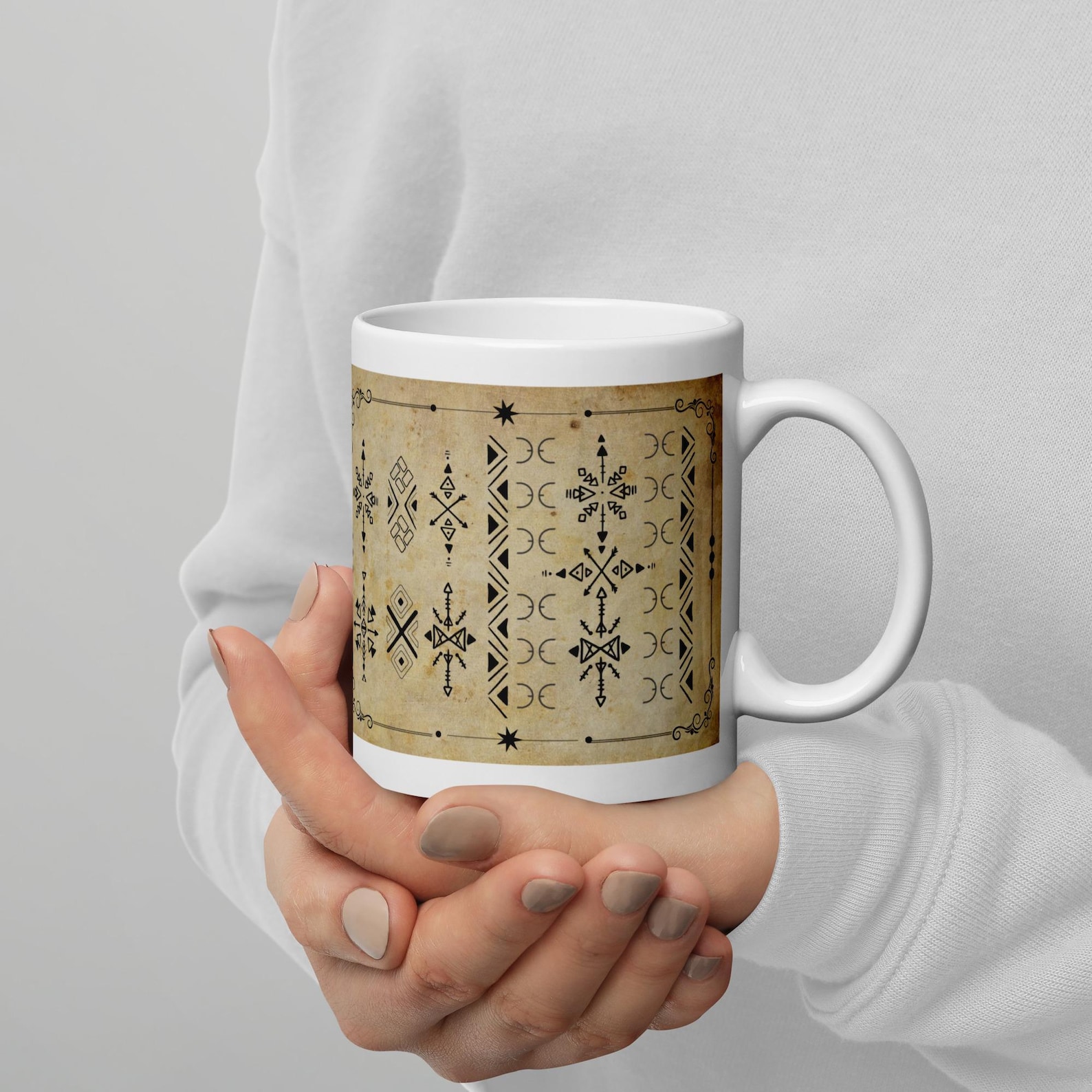 Amazigh Berber Kabyle Tifinagh Culture Mug with Your support