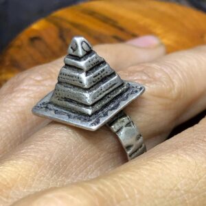 Berber Tuareg Ancienne Massif Silver Ring Handmade Tribal Jewelry