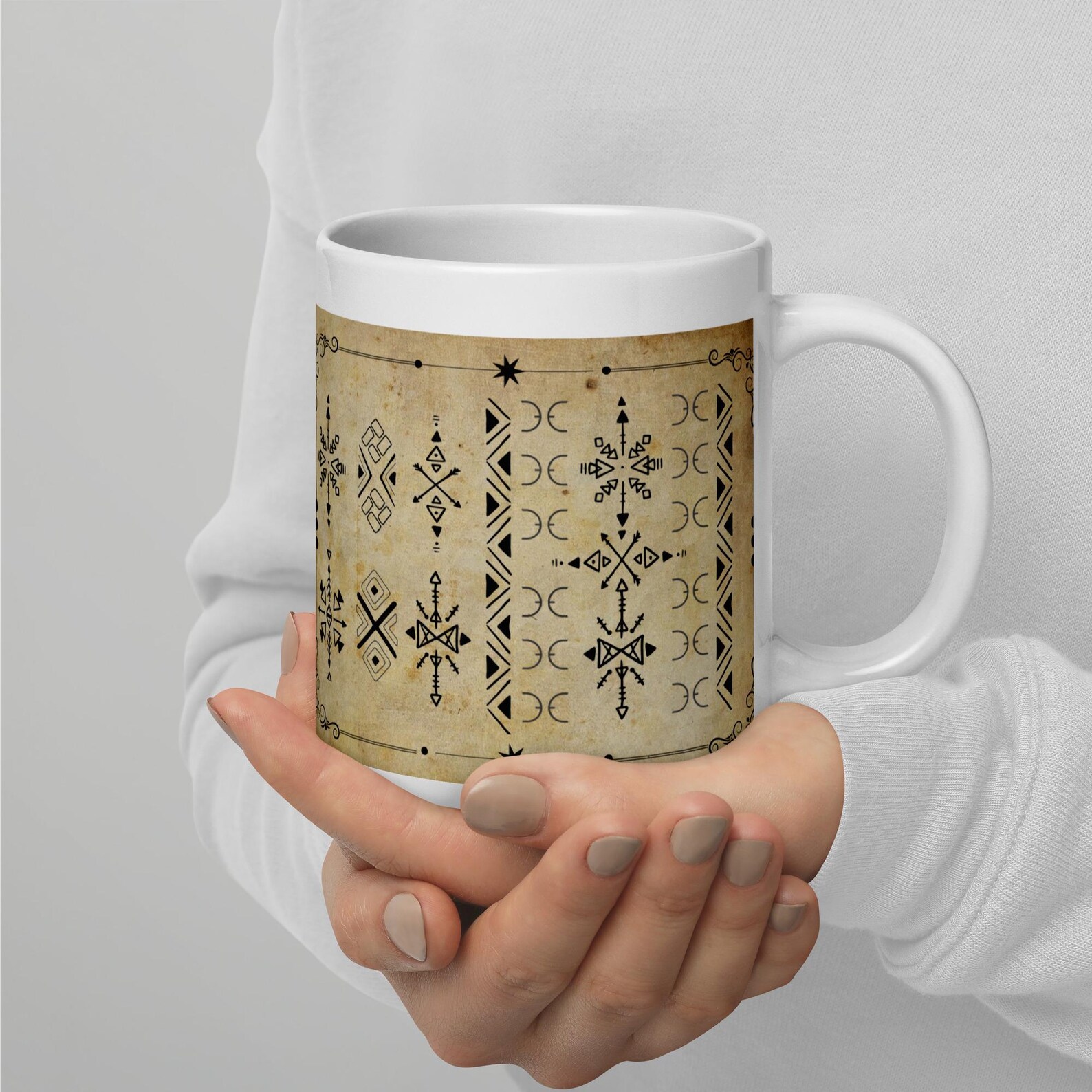 Amazigh Berber Kabyle Tifinagh Culture Mug with Your support