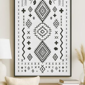 Amazigh Yaz Symbol Poster Digital Download Printable Artwork