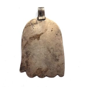 Ancienne Amazigh Berber Tifinagh Hamsa Khamssa Silver Necklace
