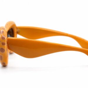 Amazigh AMIS N' SHAPES Camel Hand Painted Sunglasses UV400 Cat 3 Frames