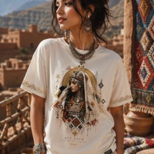 Amazigh Ait Atta Bride Berber Printable Download Digital Art