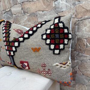 Tazenakht Berber Amazigh Cover One of a Kind Pillow