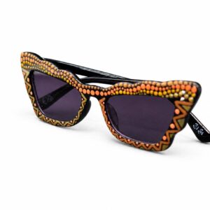 Amazigh Tittawin N Tiniri Hand Painted Desert Sunglasses Frames