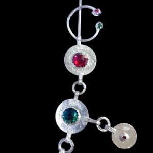 Amazigh Berber Necklace with Crystal Stones Perfect for Special Occasions