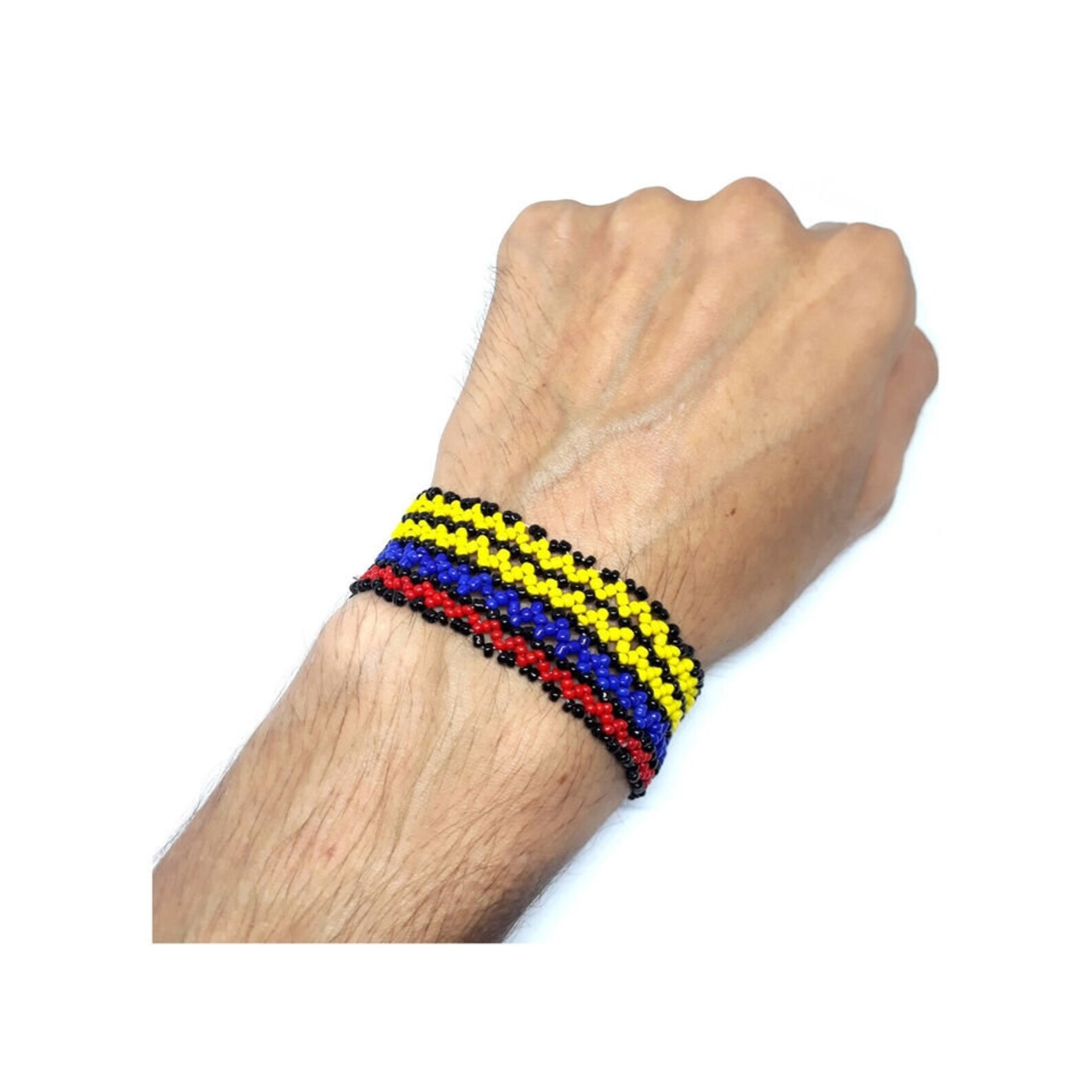 Amazigh Berber Mdejja Agate Bracelet with Anklet Chain Inspired Design