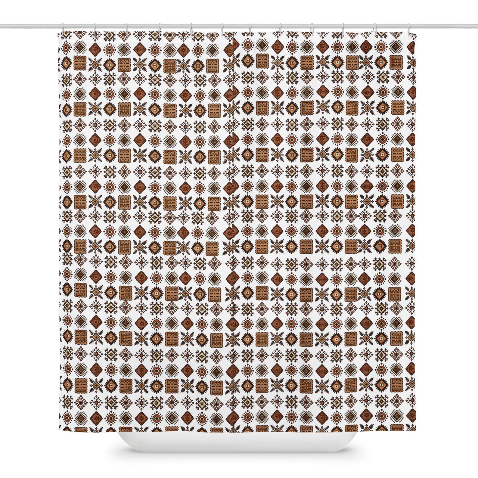 Amazigh Berber Shower Curtain Pattern Graphic Sweatshirt Design