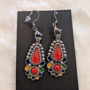 Amazigh Kabyle Berber Jewelry Set with Necklace Bracelet Earrings