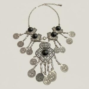 Amazigh Berber Traditional Heritage Statement Necklace Wedding Jewelry
