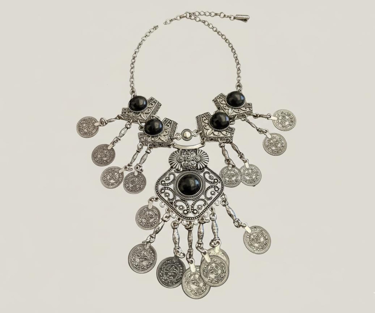 Amazigh Berber Traditional Heritage Statement Necklace Wedding Jewelry