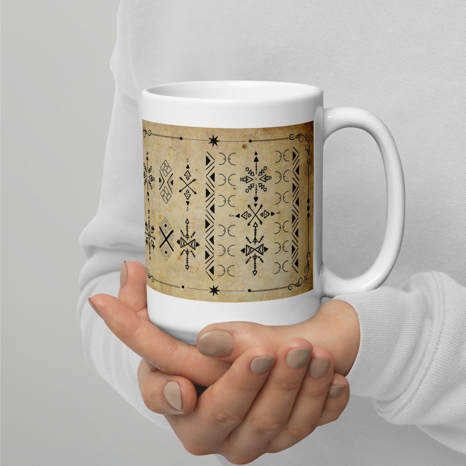 Amazigh Berber Kabyle Tifinagh Culture Mug with Your support