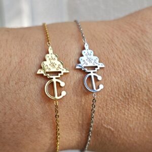 Amazigh Berber Tazerzit Fibule Jewelry Set Kabyle Stainless Steel