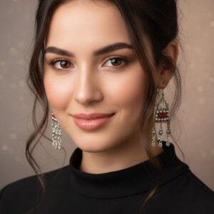 Amazigh Berber Kabyle Handmade Style Earrings Cultural Jewelry