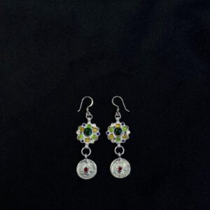 Amazigh 800 Sterling Silver Jewelry Set Necklace Earrings