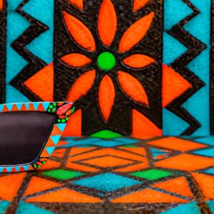 Amazigh AMANAR Cosmic Wear Inspired Wall Art with Celestial Design