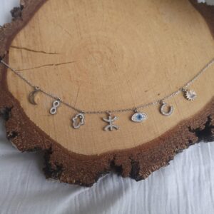 Amazigh Berber Kabyle Tifinagh Cadeau Charm Necklace Symbol Jewelry