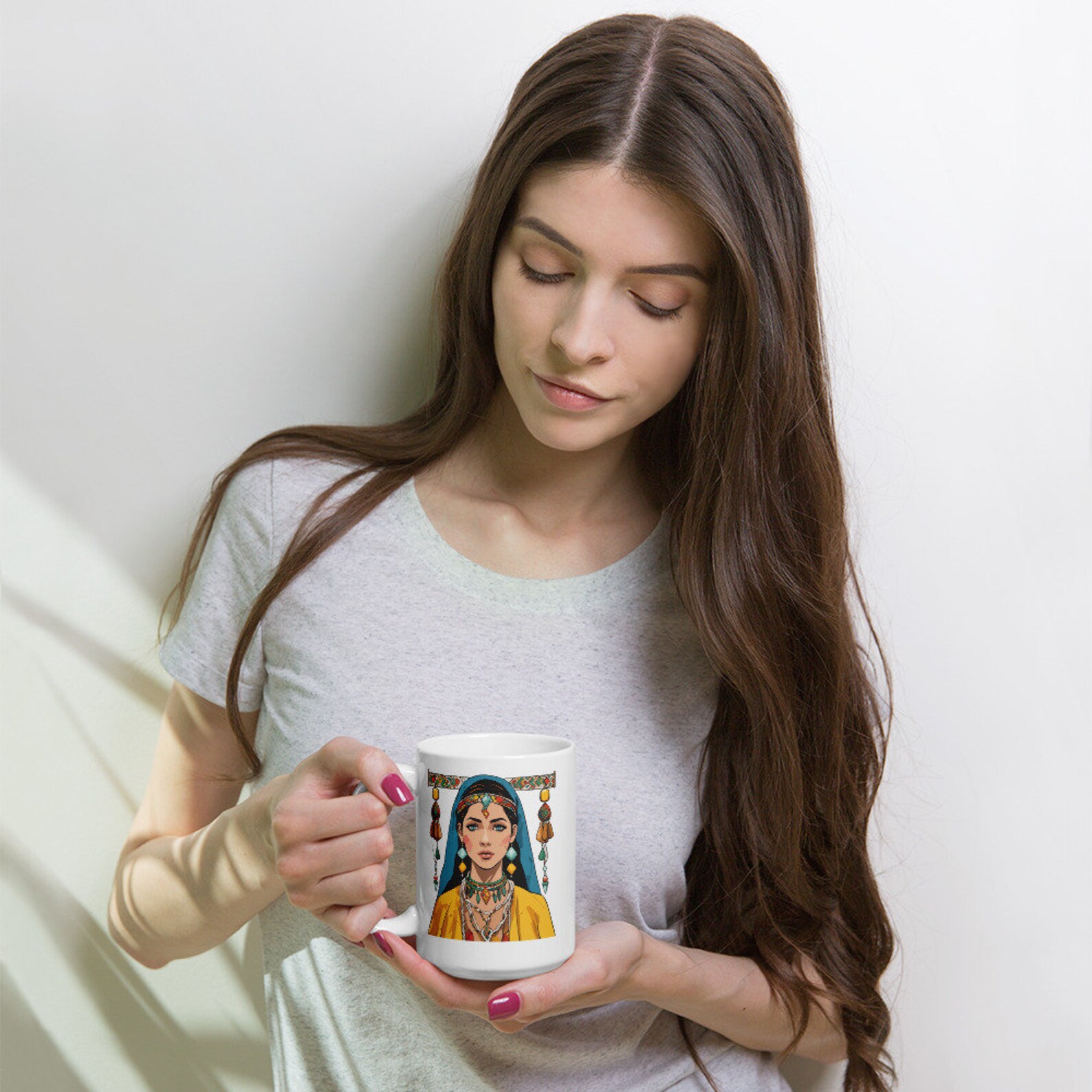 Amazigh Berber Kabyle Tifinagh Culture Your Support Symbol Mug